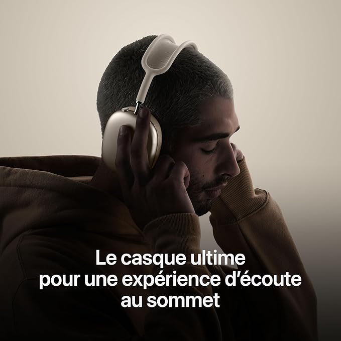 A-pods Max casque avec réduction de bruit active de niveau pro